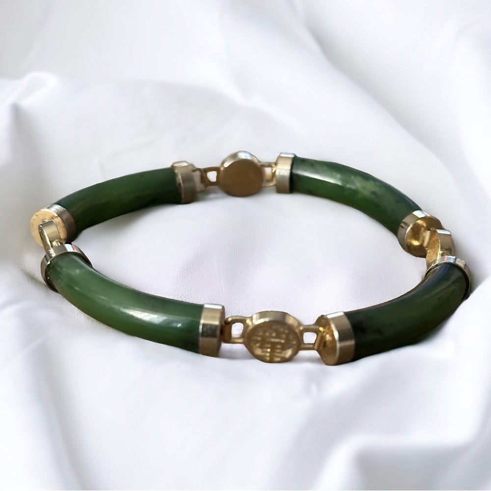 Vintage Nephrite Jade bracelet
